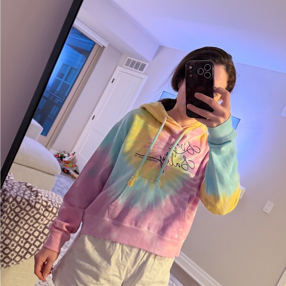 Colorful Tie-Dye Hoodie